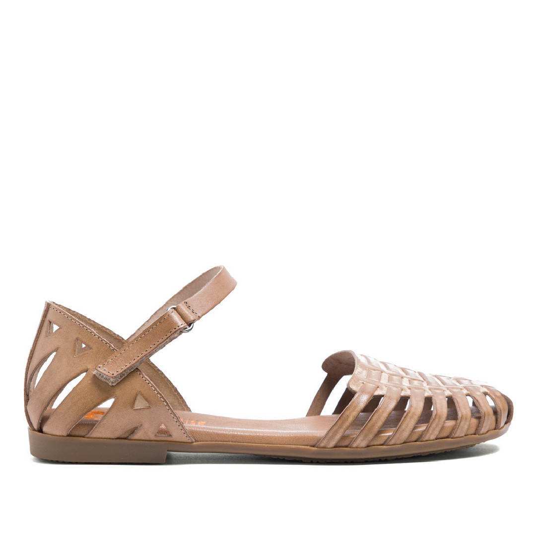 Sandalias porronet negras discount planas