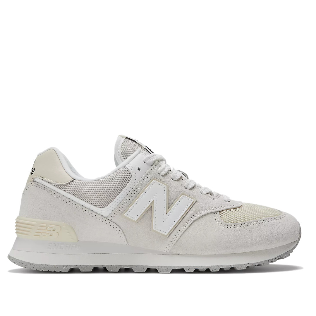 New balance 574 hombre blancas hotsell