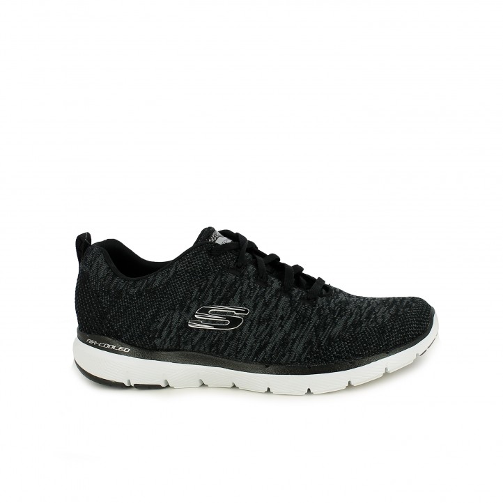 skechers memory foam blanco